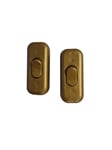 Proove Pass-through switch bronze 2 pcs