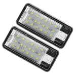 LED-nummerplåtslampa för bil, vit, kompatibel - A3 S3 8p A4 B6 B7 A5 A6 4f Q7 A8 S8 C6