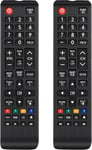 2PCS Télécommande Samsung BN59-01199F,Télécommande de Rechange pour téléviseur Samsung Smart TV,telecommande Universelle Samsung,telecommande pour Samsung LCD LED 3D HDTV Smart TV.[G1031]