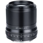 VILTROX 56mm F1.4 Z APS-C Obiettivo Mise au Point Automatique Moteur STM Objectif Eye-AF Portrait Prime pour Appareil Photo Nikon Z Mount Zfc Modèle Z5 Z6 Z7 Z50 Z6Ⅱ Z7Ⅱ