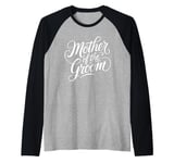 Mother of the Groom Wedding Shower Mom from Groom Raglan Baseball Tee