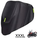 Housse de moto universelle – Protection extérieure imperméable toutes saisons contre la poussière, les débris, la pluie et les intempéries (m-xxxxl)