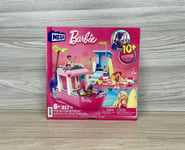 MEGA Barbie Dream Boat Building Set Toy Girls Pink Blocks Malibu Accessories New