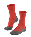 FALKE TK5 Wander M SO laine fines anti-ampoule 1 paire, Chaussettes de randonnée Homme, Orange (Electric Orange 8192), 42-43