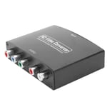 HD Video Converter HDMI till 5RCA RGB Färgskillnad Komponentgränssnitt YPbPr R/L Audio Adapter 100-240VEU Plugg