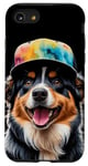 Coque pour iPhone SE (2020) / 7 / 8 Berger Australien Casquette Snapback Chien Animaux Imprimé