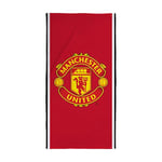 Manchester United FC Character World Official Towel | Super Soft Feel, Badge Football Club Design | Perfect The Home, Bath, Beach & Swimming Pool | One Size 75cm x 150cm | 100% Cotton