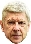 FoxyPrinting Arsene Wenger Celebrity Party Celebrity Cardboard Party Face Mask Fancy Dress