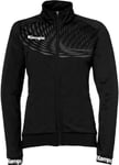 Kempa Femme Wave 26 Poly Women Jacket Fille Sport Football Veste D'entraînement Légère Sweat-shirt, Noir/anthracite, S EU