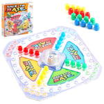 Race To Base Family Board Game Pop a Dice Kids Ludo Fun Game Xmas Fun Gift