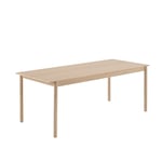 Muuto - Linear Wood Table 200 cm, Oak - Spisebord - Thomas Bentzen - Tre farget - Tre