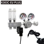 ZRDR-Régulateur de CO2 pour radiateur,électrovanne,compteur à bulles,contrôle du CO2,régulation de la pression,aquarium,réduction de pression - Type EU plug-100-240V-M22