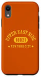 iPhone XR UPPER EAST SIDE 10021 NEW YORK CITY / NYC Athletic Design Case