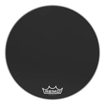 Remo PM-2426-MP- Powermax 2 Ebony Crimplock Bass Drumhead, 26"