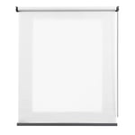 Store Enrouleur Transparent pour fenêtres et Portes, Estores BASIC, Top Blanc 60 x 180 cm