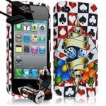 Housse Coque Pour Iphone 4 / 4 + Chargeur Auto