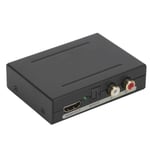 HDMI Audio Extractor HDMI - HDMI SPDIF Optinen RCA L/R -äänisovittimelle 100-240VEU -liitin