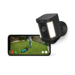 Camera Spotlight Plus Sans Fil(Spotlight Cam Plus Battery)|Camera Surveillance Exterieure Wifi,Video Hd 1080P,Audio Bidirectionnel,Projecteurs Led|Essai Protect Gratuit 30 J.