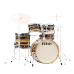 Tama CK50RS-NET Superstar Classic MA 5pc. Shell-kit, Natural Ebony Tiger Wrap