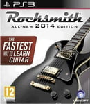 Rocksmith 2014 Edition Solus /PS3 - New PS3 - T1398z