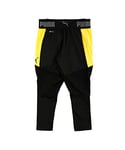 Puma Ftblnxt Pant Jr Pantalon de Jogging Garçon, Black-Ultra Yellow, 116