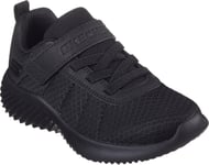 Skechers Junior Boys Trainers Bounder Baronik Touch Fastening black UK Size 12