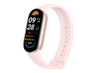 Xiaomi Smart Band 9 - Aktivitetssporer Med Stropp - Tpu - Mystisk Rose - Håndleddstørrelse: 135-210 Mm - Display 1.62" - Bluetooth - 15.8 G