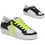 Crime London Sneakers SK8 DELUXE Vit dam