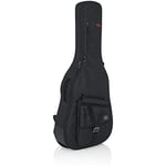 Gator Cases Transit - Sac de transport pour guitare acoustique Jumbo de la série Transit avec extérieur anthracite (GT-JUMBO-BLK)