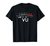 Retro VU Meter Stereo Music Lover and Hi-Fi Vintage T-Shirt