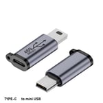 USB-C till Micro USB Mini USB Adapter Typ-C Hona till Micro USB TypeC F To MiniUSB M