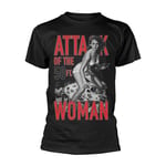 ATTACK OF THE 50FT WOMAN - ATTACK OF THE 50FT WOMAN (BLACK) BLACK T-Shirt Large