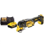 Dewalt MULTIVERKTØY 18V XR MED 3-HASTIGHETSINNSTILLINGER - 2 X 5AH Komplett