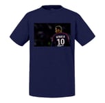 T-Shirt Enfant Neymar Vue De Dos Paris Football Footballeur Bresil Star