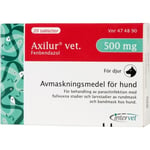 Axilur Vet. 500 mg tabletter, 2 x 10 st