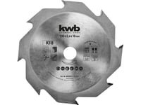 Kwb 581844, Sponplate, Hardboard, Løvtre, Mdf, Gipsplater, Mykt Tre, 13 Cm, 1,6 Cm, Tungsten Carbide Tipped (Tct), 2,4 Mm, 1 Stykker