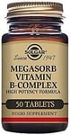 Premium Megasorb Vitamin B Complex Tablets Pack Of 50 Directions A Fast Shippin