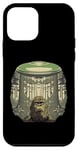 Coque pour iPhone 12 mini Big Foot Sasquatch Surpris par Alien UFO Funny