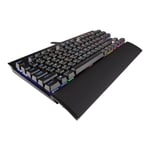 Corsair Gaming K65 RGB RAPIDFIRE Compact Mechanical Clavier backlit USB espagnol aluminium brossé anodisé