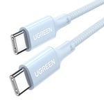 UGREEN Kaapeli USB-C–USB-C Kaapeli UGREEN 15273, 2m (sininen)