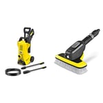 Bundle of Kärcher K 3 Power Control high pressure washer: Intelligent app support - for effective cleaning of everyday dirt + Kärcher WB 7 Plus Wash Brush