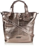 s.Oliver (Bags Croco 39.310.94.8928 Sac cabas pour femme (l x H x P) 43 x 34 x 16 cm, Blanc (0010), 43x34x16 cm (B x H x T)