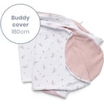 Doomoo Buddy -napparkudde ersättningsöverdrag, flower pink