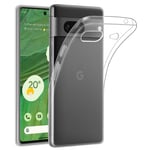 32nd Clear Gel Series - Transparent TPU Case Cover For Google Pixel 7