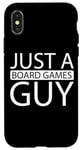 iPhone X/XS Board Games Rpg - Fantasy Dice Family Just A Board Games Guy Case