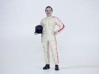 Figurine PILOTE années 60 Racing Legend 1/18