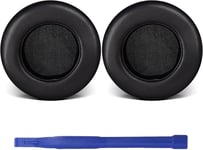 Dolby 7.1 Coussinets De Rechange Pour Casque De Jeu Razer Thresher Ultimate Dolby 7.1 Surround Sound Coussinets D'Oreille En Cuir Pu Protéiné Noir[QUE073639]