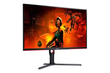 AOC Gaming U32G3X/BK skærm - WLED - 32" - NVIDIA G-SYNC Compatible, AMD FreeSync Premium - IPS - 1ms,1ms - 4K UHD 3840x2160 ved 144Hz