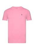 Custom Slim Fit Jersey Crewneck T-Shirt Designers T-shirts Short-sleeved Pink Polo Ralph Lauren