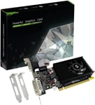 Low Profile GT 210 Carte Graphique pour PC,Carte vidéo 1 Go,DDR3 64 Bits,HDMI DVI VGA